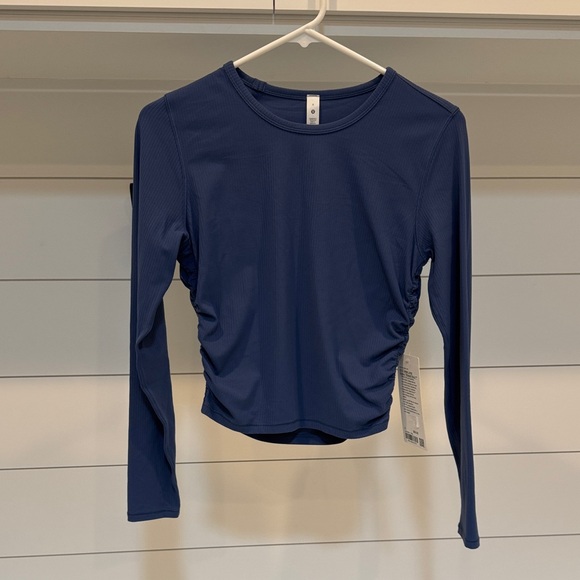 NWT Lululemon Athletica 🍋🍋Ribbed Nulu All it takes is a Long Sleeve 6 - Picture 1 of 7